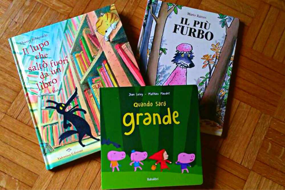 libri per bambini sulla paura del lupo