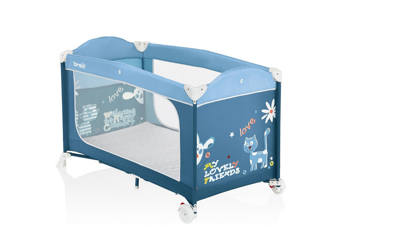 Brevi 811 Lettino Dolce Nanna Plus C/Kit Doppia Altezza
