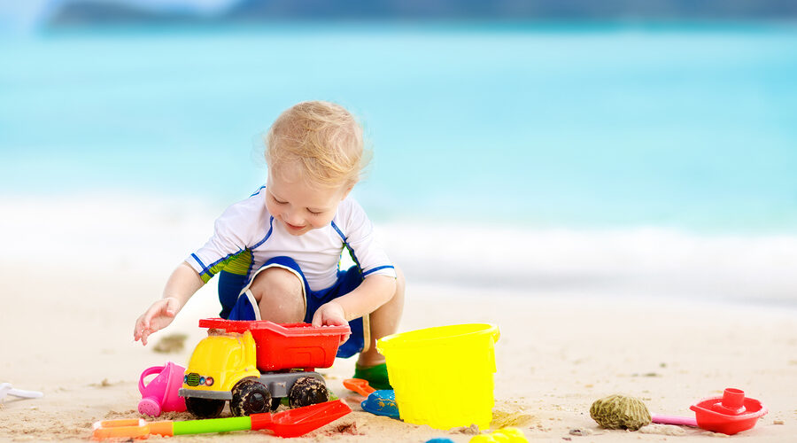 Al mare con i bambini