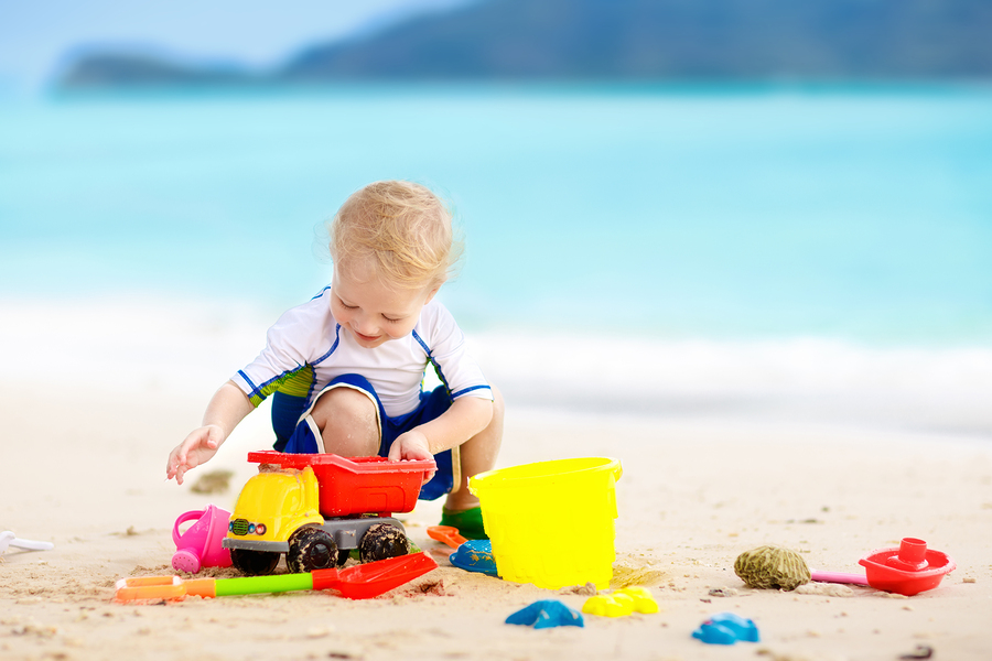 Al mare con i bambini