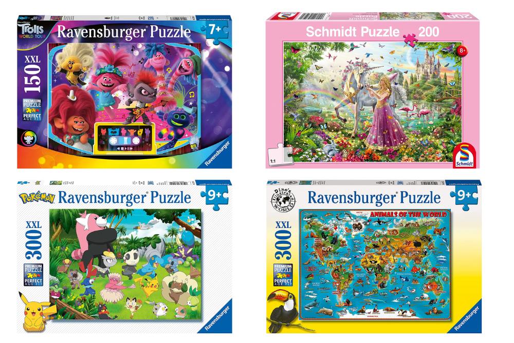 Regali per bambini sette dieci anni puzzle