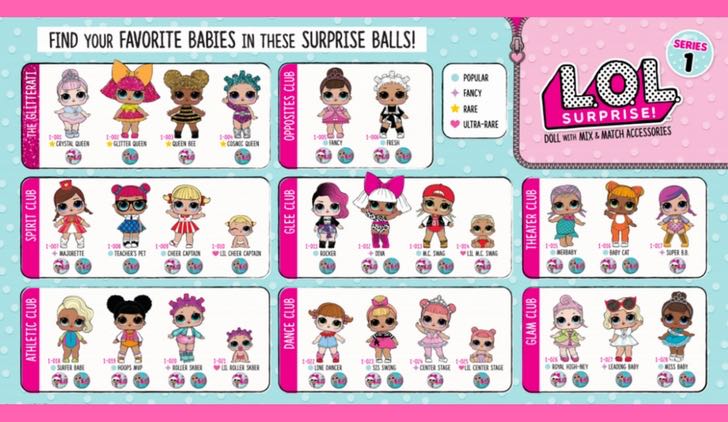 L.O.L SURPRISE serie 1