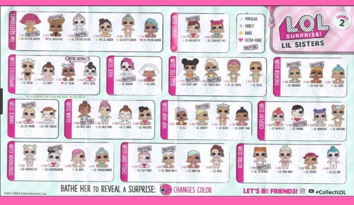 L.O.L SURPRISE serie 2 -LIL sister - wave 2