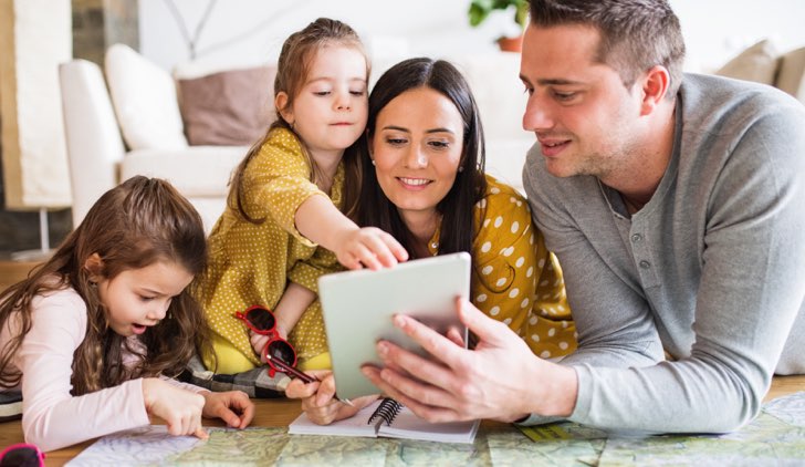 viaggiare famiglia