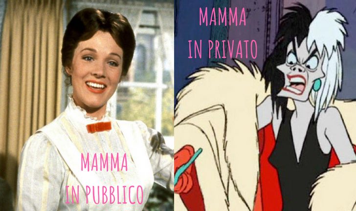 mamma in pubblico