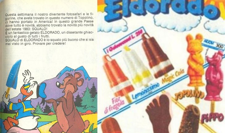 Squalo, Topolino e Pippo