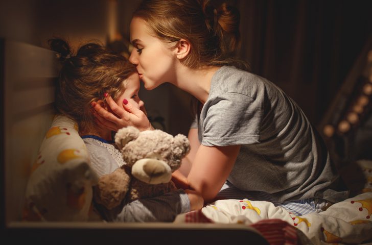 mettere i bambini a letto presto