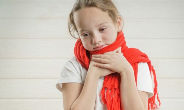 mal di gola nei bambini