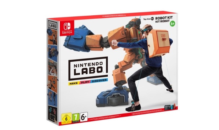 nintendo labo kit robot