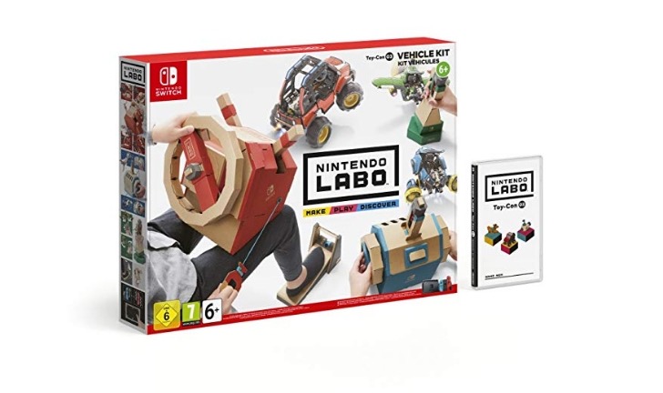 nintendo labo kit veicoli
