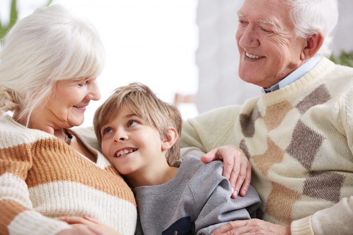 lasciare bambini ai nonni