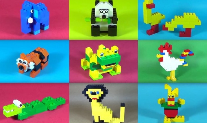 animali lego fai da te