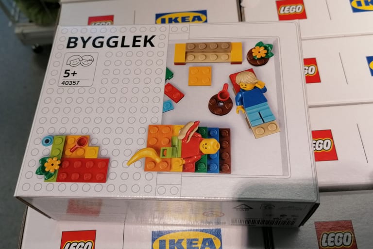 lego ikea bygglek