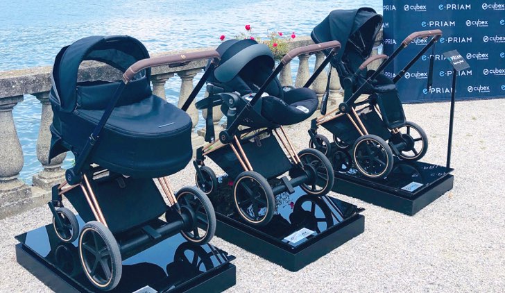 cybex e-priam passeggino elettrico ADV
