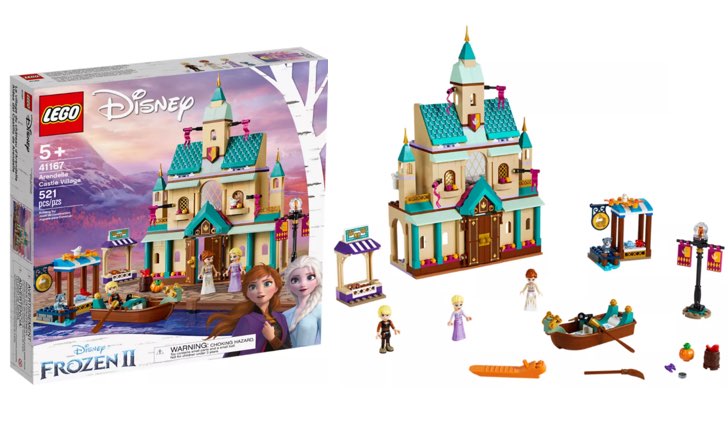 Il villaggio del Castello di Arendelle lego disney frozen.001