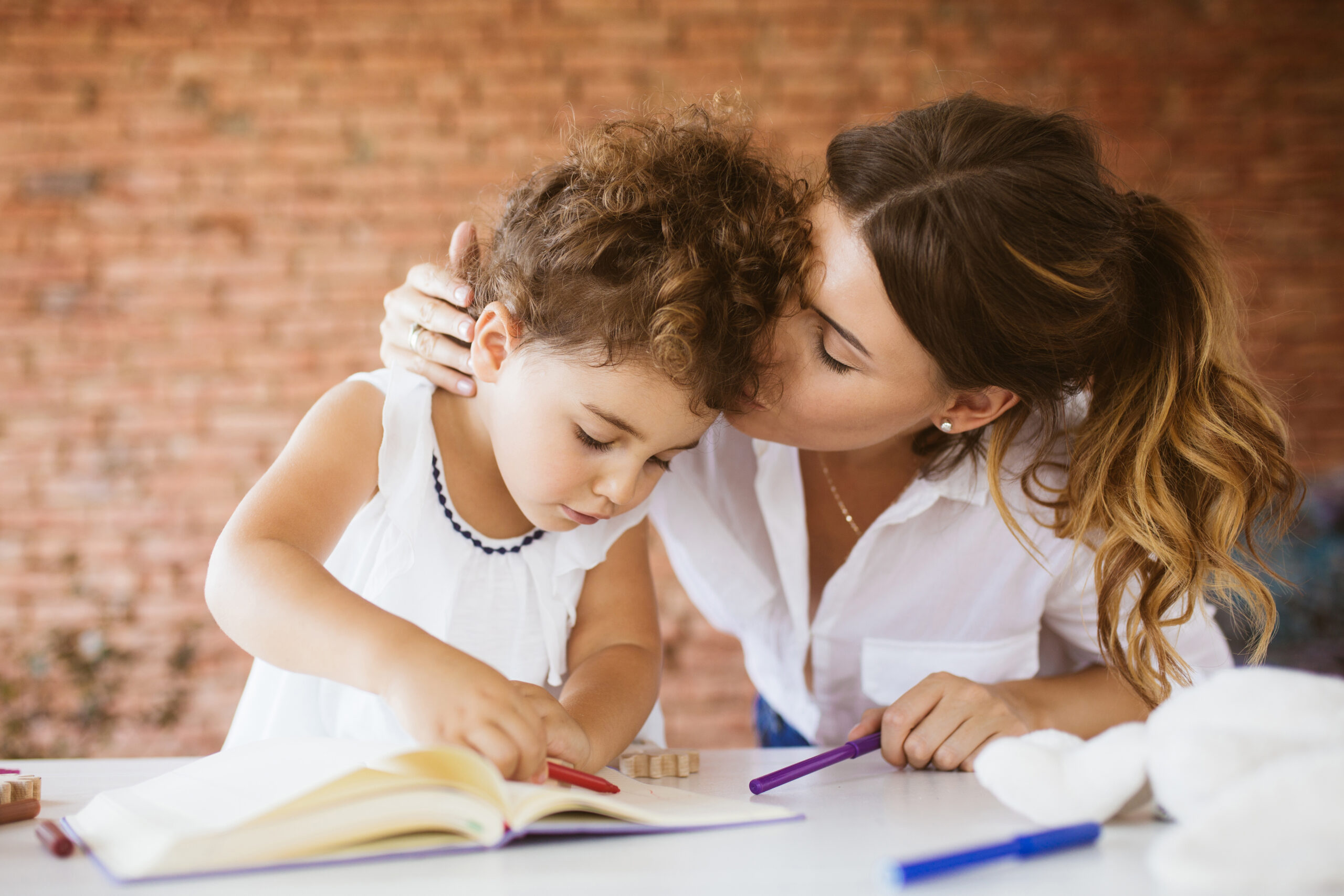 baciare figli