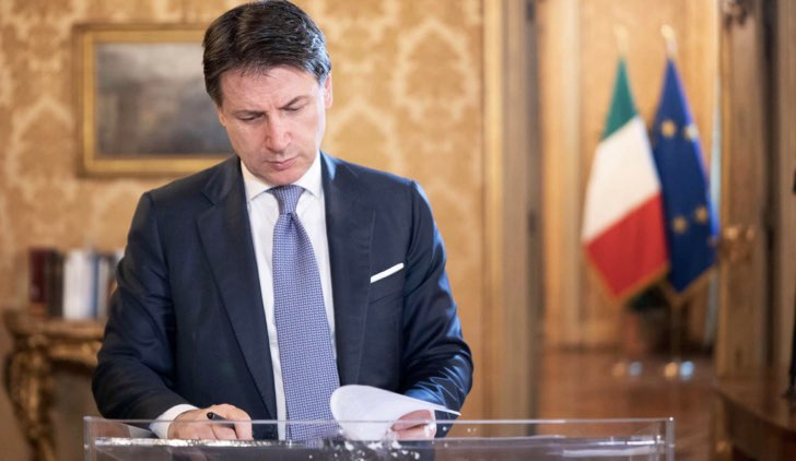 giuseppe conte dpcm 25 ottobre ©Facebook