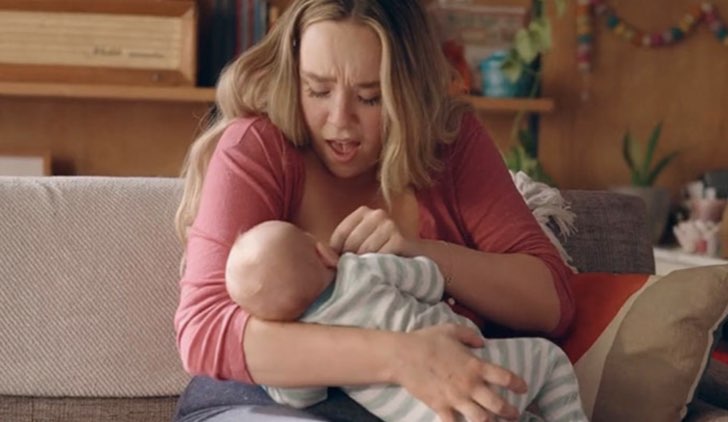 spot allattamento pubblicità golden globe