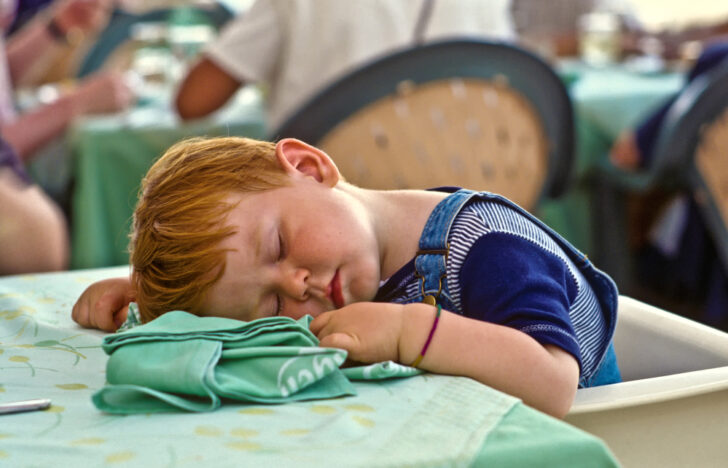 bambini al ristorante
