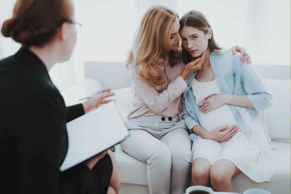 figlia è incinta